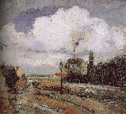 Camille Pissarro Metaponto pier Schwarz France oil painting artist